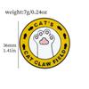 Claw Cat Adorable Style Alloy Pin Badge With Cute Design Animal