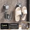 Wall-Mounted Suction Slipper Rack