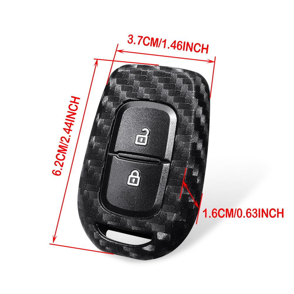 Car Key Fob Case Key Cover For Renault Kwid Laguna Scenic Master Duster Trafic For Dacia Logan Sandero Stepway Spring Dokker Mcv
