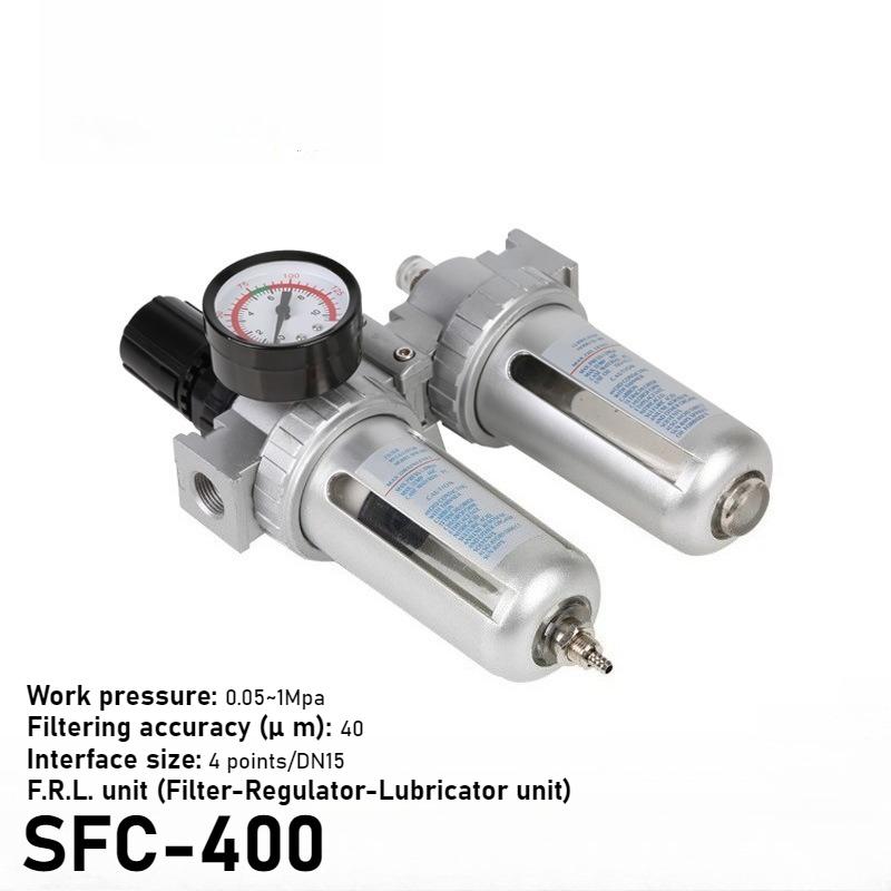Regulator Valve Automatic Drainage SFC SFR 200 300 400 Air Compressor Air Filter Regulator Drain Valve Filter