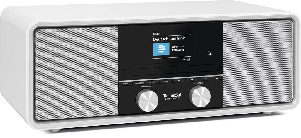TechniSat DIGITRADIO 330 DAB+ FM Bluetooth USB Radio with CD Player