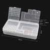 Double Layer Component Containers PP Storage Box Holder Tool Organizers Box  Component Storage