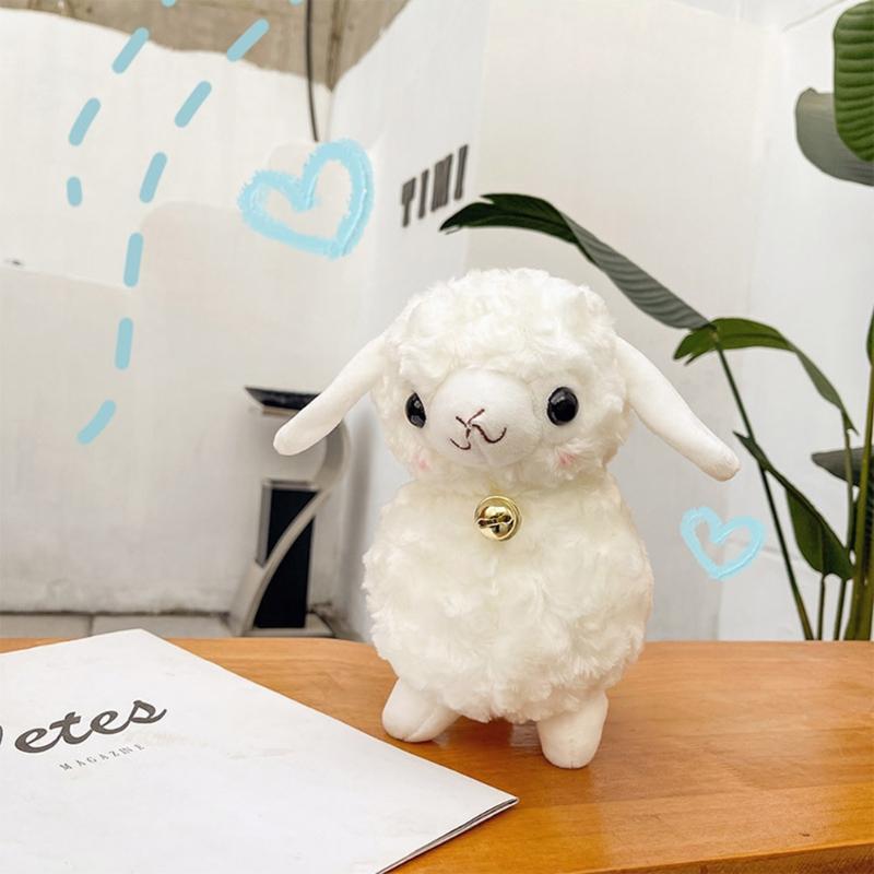 Kawaii Baby Goat Soft Plush toys Cute Goat for Doll Creative Cartoon Sheep for Doll Room Decorations Toys Christmas