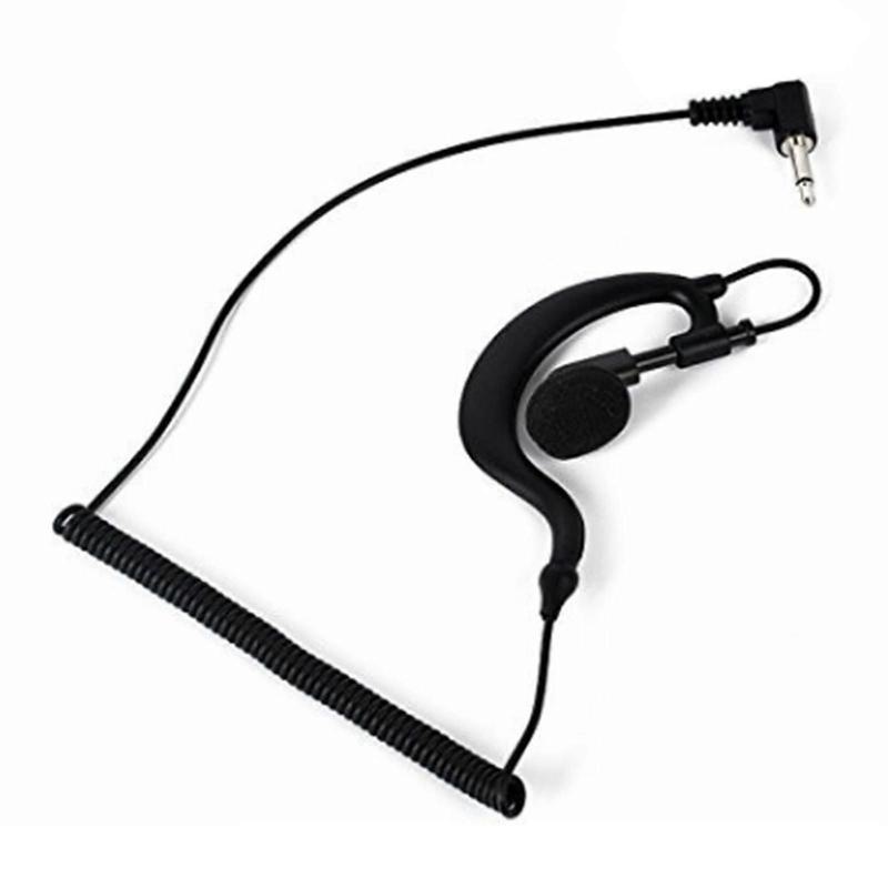 3.5mm Ear Hook Headset Single Ear Radio Earpiece Single Earphone