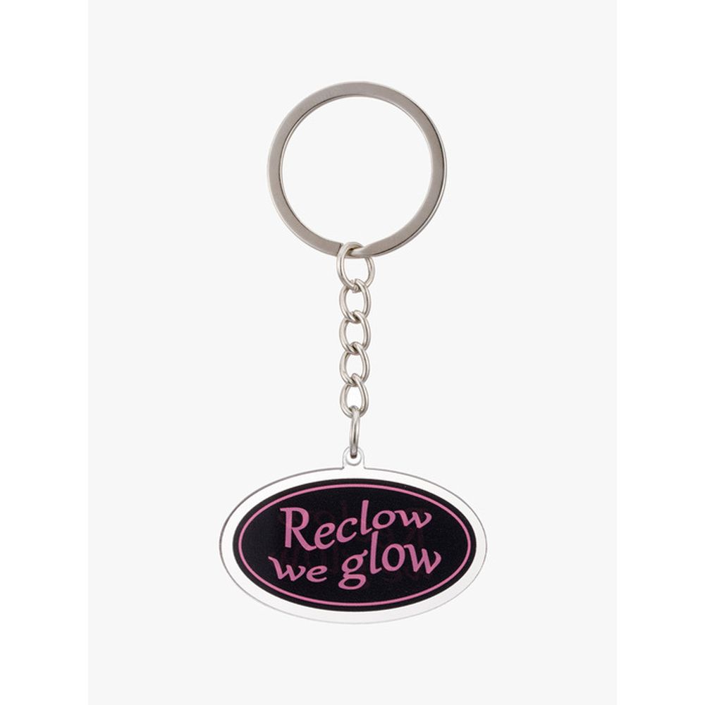 

RECLOW OVAL LOGO ACRYLIC KEYRING BLACK FREE