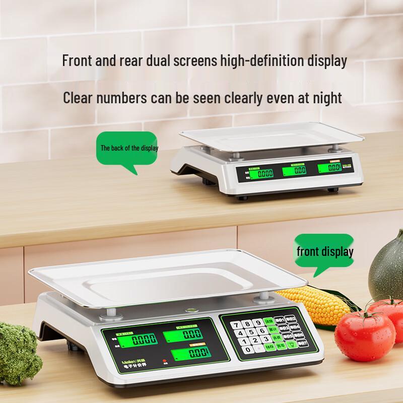 

Meilen 30kg Commercial Household Digital Pricing Scale