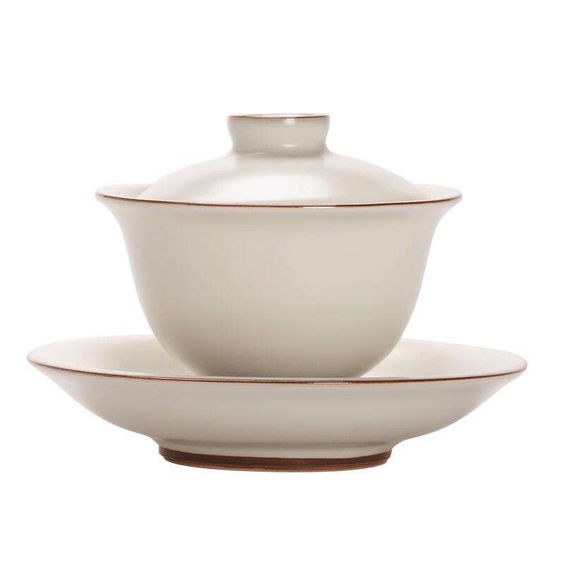 Cha Xun Ru Kiln Gaiwan Tea Bowl Gift Set