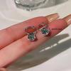 Elegant Shiny Zircon Clip Earrings Adjustable Non Piercing Ear Clips for Women Daily Wear Party Banquet Jewelry Gift New Fashion