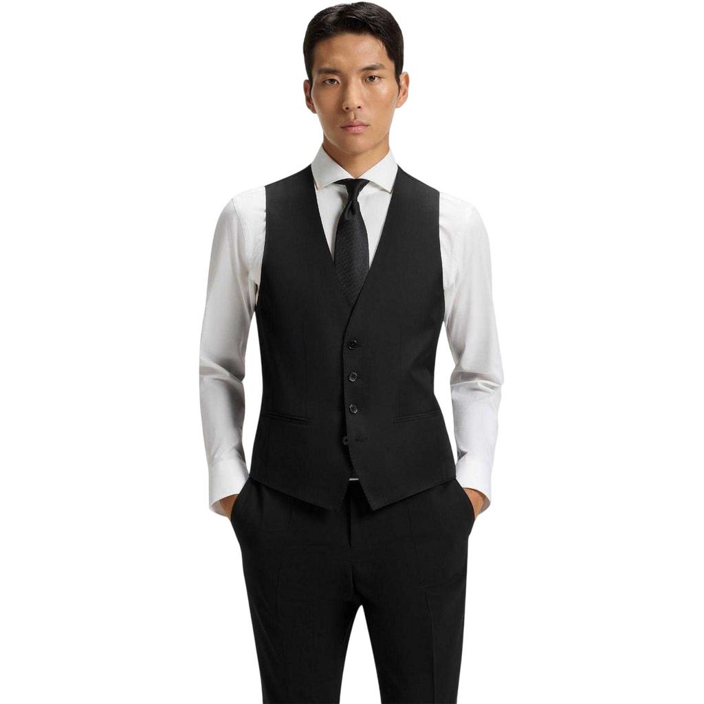 Boss Mens Plain Waistcoat