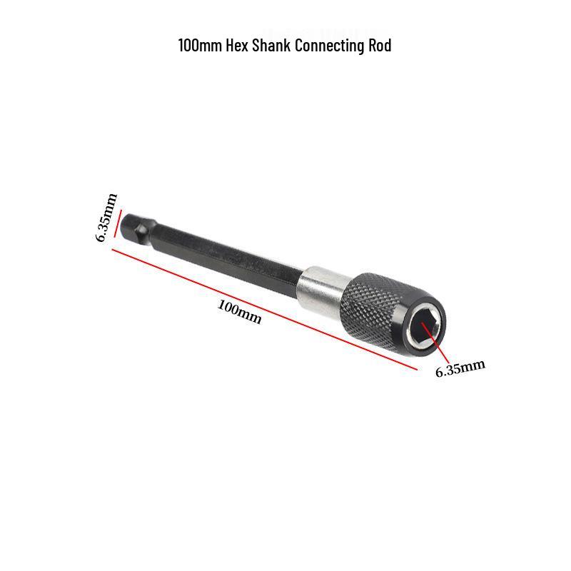 3-teiliges Sechskant Selbstsicherndes Schnellwechsel Schraubendreher Bit Verlängerungsset