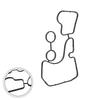 Engine Gasket Seal For Car Engine Gasket Seal As Picture Shows 3.0L V6 Gasket Brand New Condition Automotive Repair