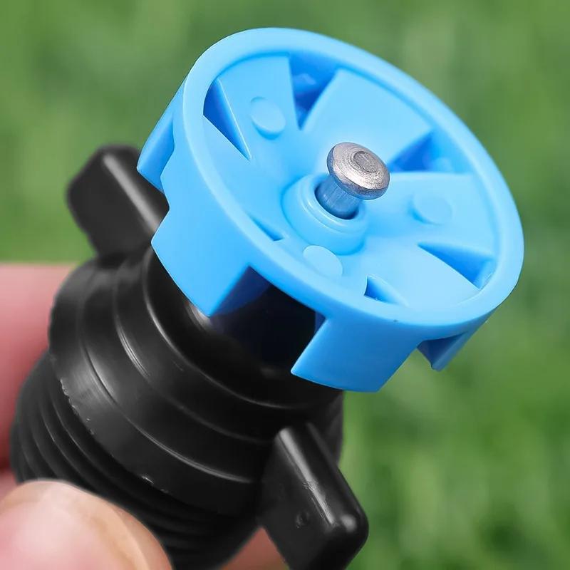 Automatic Rotation Nozzle Watering Irrigation Rotating Nozzle 360° Watering Nozzle for Garden Lawn Flower Vegetable Irrigation