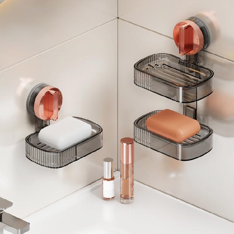 Premium Bathroom Soap Trays Suction Designs Soap Containers Not Drilling Needed Soap Box Suitable For Various Surfaces
