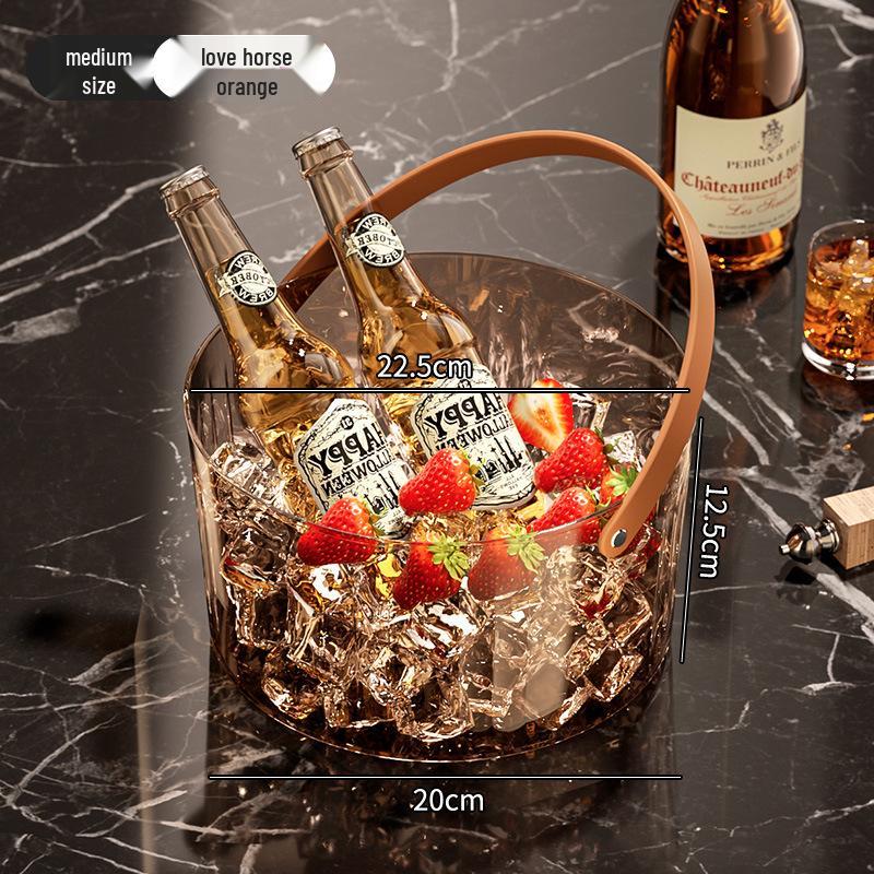 

Крижане та напоїве відро великої місткості для KTV-бару, для вина та пива