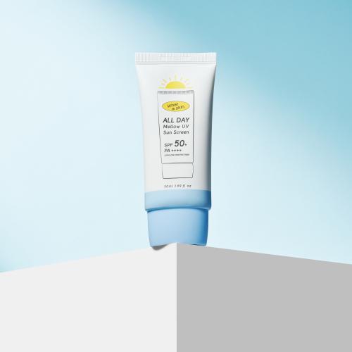 Whataskin All Day Mellow Uv Sun Cream Spf50+ Pa++++ 50ml