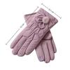 Winter Thickened Touchscreen Gloves Warm Down Cotton Cycling Gloves Windproof Anti-Cold Women Gloves Korean Style