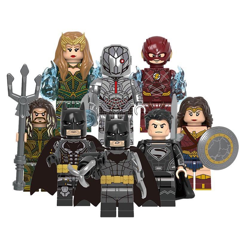 DC Justice League Mera Batman Blocks Toys Minifigures