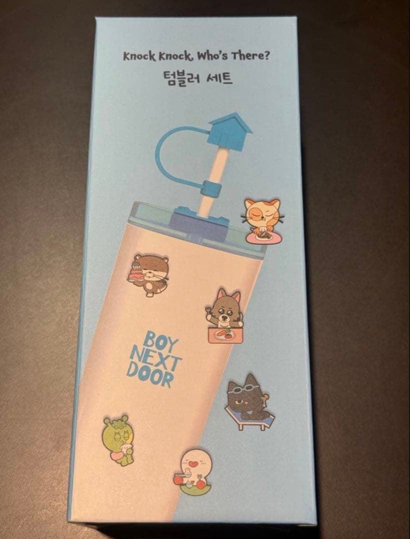 

[Б/У] Стакан-тамблер BOYNEXTDOOR Bonecudo EDIYA