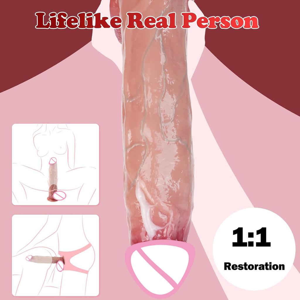 Realistic Big Dildo Sexy Adult Lifelike Penis Anal Plug for Stimulation Vagina Masturbator Thick Huge Dildos Sex Toys  for Women