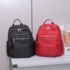 2026 Trendiger gesteppter Doppel-Schulterrucksack - Stilvoller Rucksack mit Diamant-Stickerei für Schule, Ausflüge & Pendeln