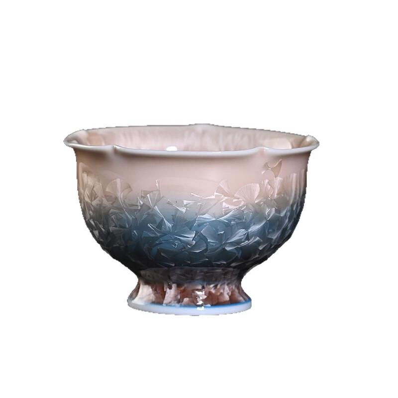 De'ou Starlight Ceramic Kiln-Glazed Master Teacup