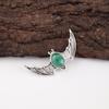 Malachite Pendant, 925 Sterling Silver Chain Pendant, Gift For Women Handmade Pendant Gemstone Jewelry, For Wedding Gift