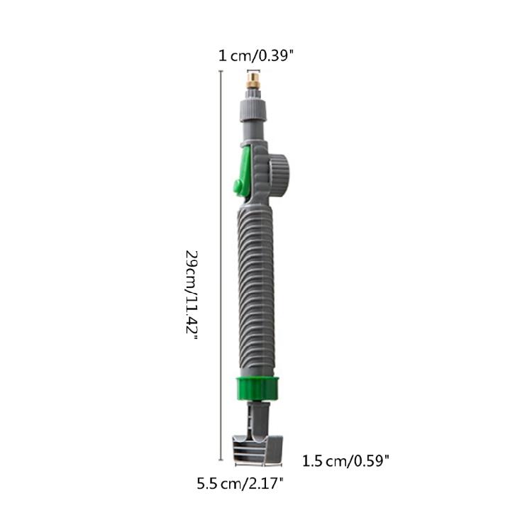 Pompa d'Aria ad Alta Pressione Spruzzatore Manuale Flusso d'Acqua Regolabile 30CM