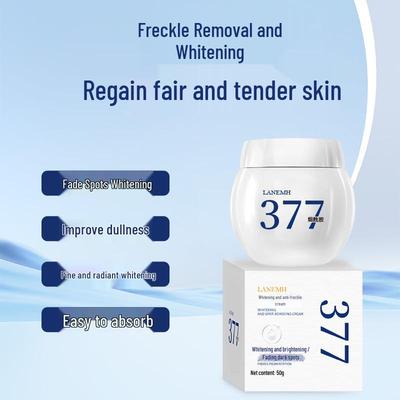 377 Spot Removal & Whitening Cream: Fades Spots, Reduces Melanin, Hydrates, Moisturizes, and Brightens Skin.