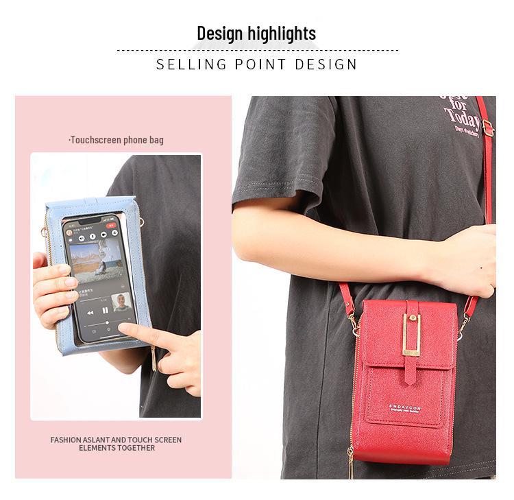 2023 Touchscreen Versatile Korean Style Crossbody Phone & Wallet Shoulder Bag