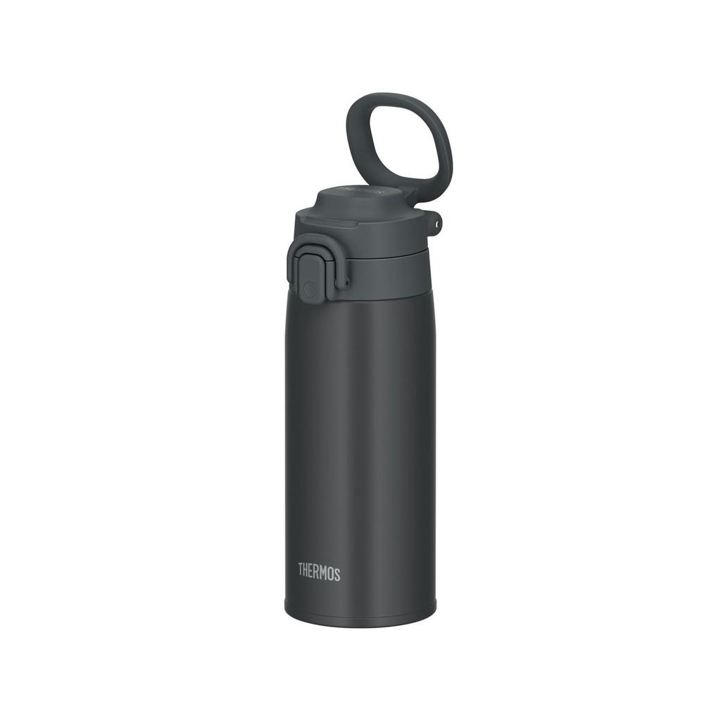 Thermos Vacuum Insulated Mobile Mug with Carry Loop 550ml Charcoal JOS-551 CHL Stainless Steel Water Bottle Dishwasher Safe