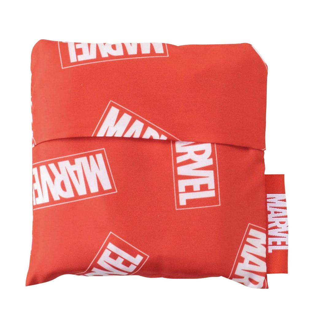Marushin Eco Bag with Marvel X W40 X D20cm 12 X Marvel Made with Recycled Product 2505027300 Logo, H63.5 (Folded 12cm), Red, Polyester, Code