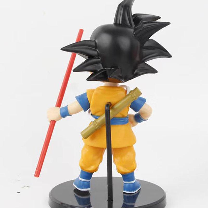6Pcs Anime Dragon Ball Goku Vegeta Big Devil Super Saiyan Figurine Model Collection PVC Decoration Toys Birthday Gift