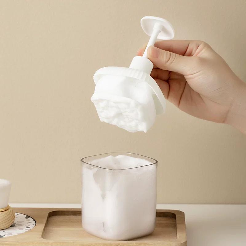 Portable Facial Cleanser Bubbler Pat Press Bubbler Cleansing Face Wash Shampoo Foam Foam Cups
