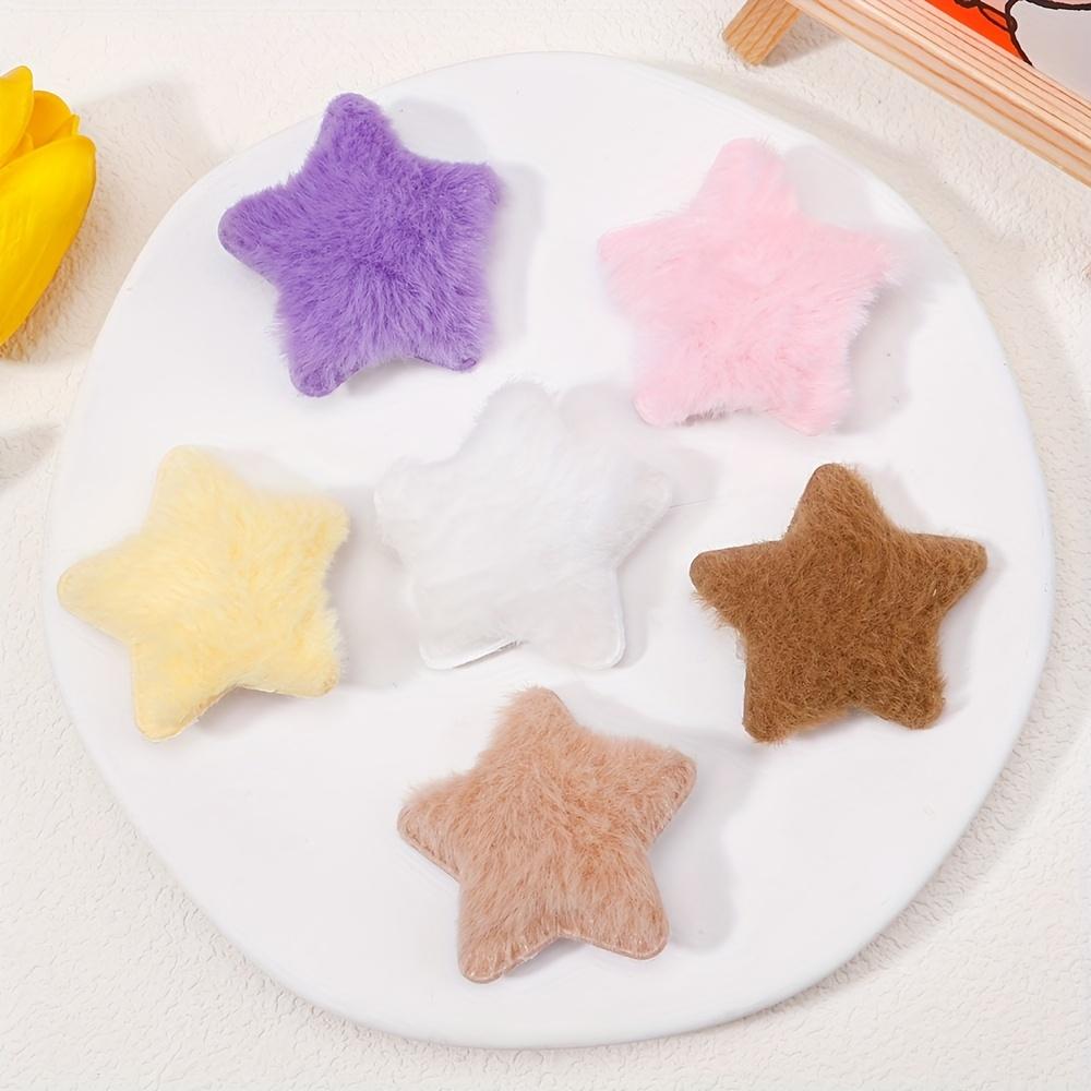 Stervormige Haarclips met Lus, Levendige Effen Kleuren - Modieuze Haaraccessoires voor Stijlvolle Looks, Het Hele Jaar Te Dragen, Stijlvol Haaraccessoire
