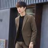 Men's Slim Fit Light Luxury Casual Jacket - Korean Style, Handsome Spring/Summer Small Suit