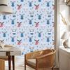 Forest Animals Wallpaper in Scandinavian Style for Living Room and Bedroom 50x1000