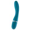 Bend-It Memory Foam Vibrator Blue