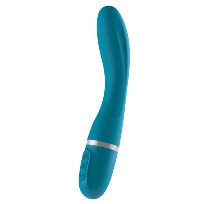 Bend-It Memory Foam Vibrator Blue
