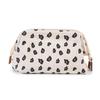 Water-repellent Baby Necessities Toiletry Bag with Leopard Print.