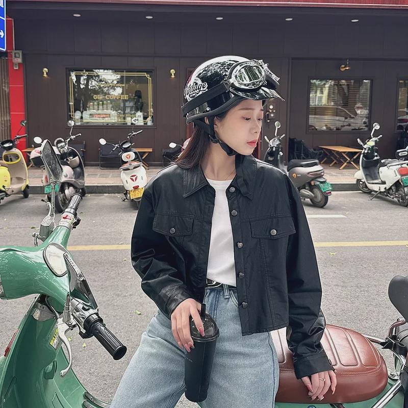 Tide Brand 3C Electric Motorcycle Standard Half Helmet with Sun Protection for Men & Women