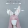 Simulation Animal Ear Plush Handmade Cosplay Props Dress Up Female Rabbit Ears Headband Headgear Hair Accessories