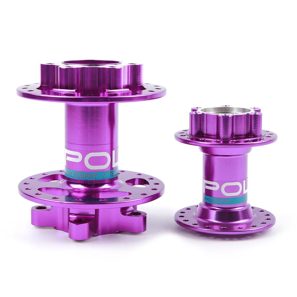 POLSO CNC Aluminum Electric Motorcycle Disc Brake Hub with Six-Bolt, 32H/36H Compatibility, and 10G Spokes