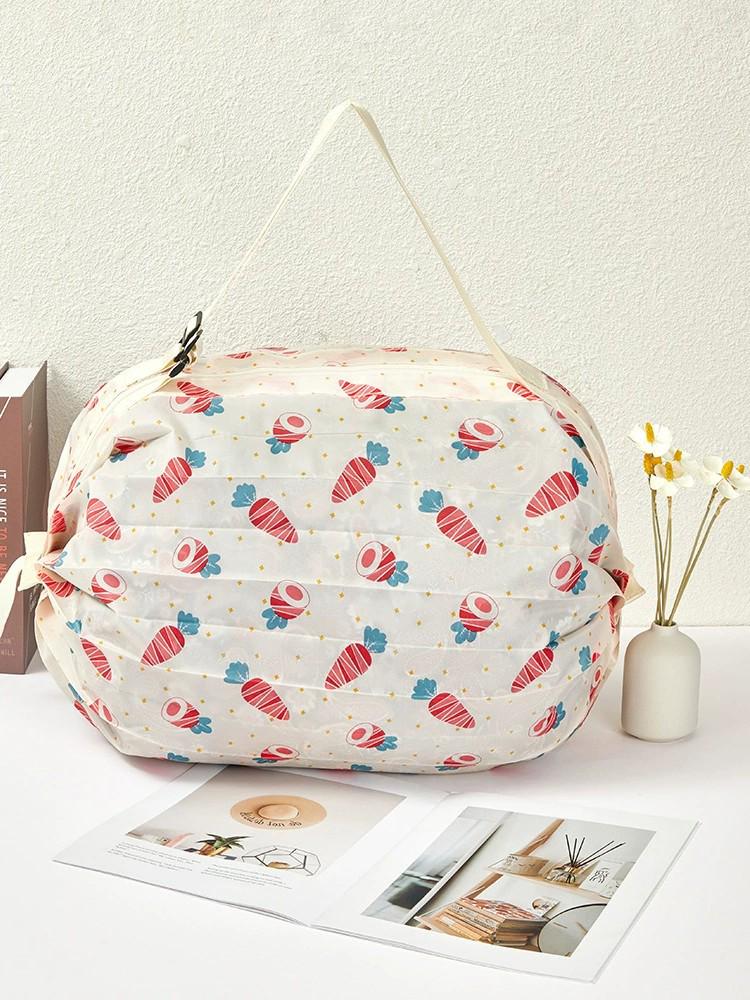 Foldable Japanese-Style Eco-Friendly Travel Shoulder Bag