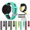 Classic 1pc Two-color Silicone Sports Leisure Watch Band for Garmin Forerunner 220/ 230/ 235/ 735xt Series Smartwatch Accessories