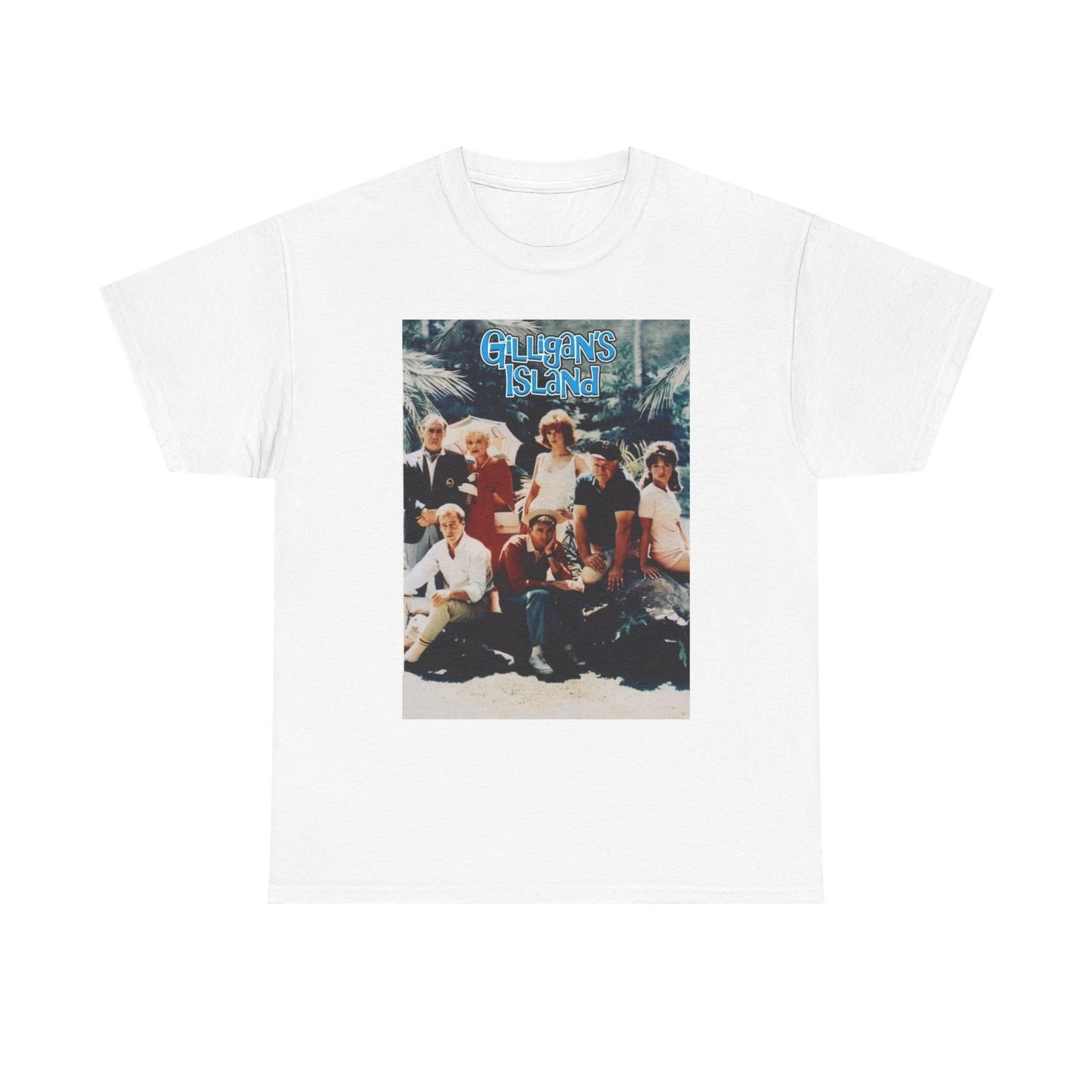 Gilligans Island Graphic T Shirt Vintage Tv Series Unisex Heavy Cotton Tee XXL