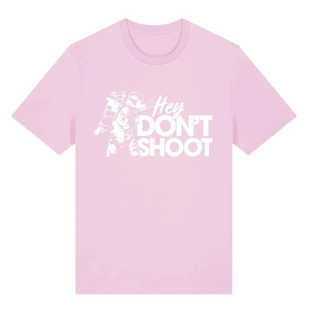 Dont Shoot Game Arc Raiders Peripherieartikel Print T-Shirt Herren Damen Mode Baumwolle Highstreet Sommer Neues T-Shirt Übergroß Lässige Oberteile