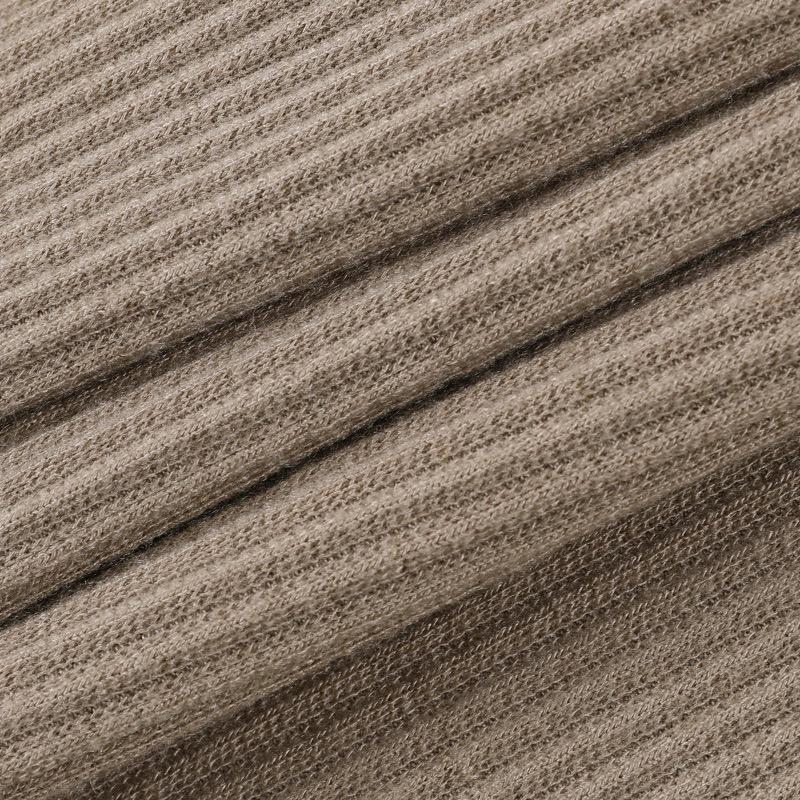 Skinny Strickhose mit hoher Taille und Schritt-auf-Fuß-Design, warme Winter-Leggings mit schmaler elastischer Taille, lässige Streetwear für Damen