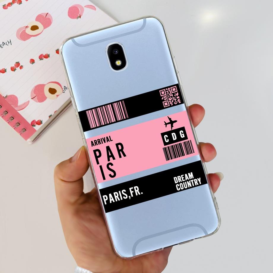 For Samsung Galaxy J7 2017 J5 2017 J3 2017 Case Cover Soft TPU Silicone Coques For Samsung J5 2017 J730 j530 j330 Clear Bumper
