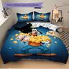 3pcs Goofy Stars Printed Bedding Set, Soft and Comfortable Quilt Cover for Bedroom S056