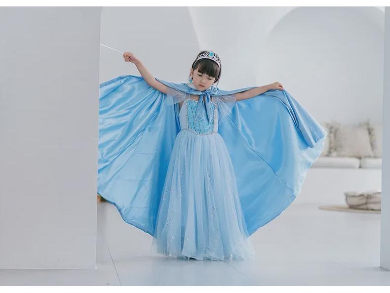 2025 Spring & Autumn Children's Multicolor Hooded Cloak - Plush Velvet Warm Kids' Christmas Cape